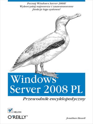 cover image of Windows Server 2008 PL. Przewodnik encyklopedyczny